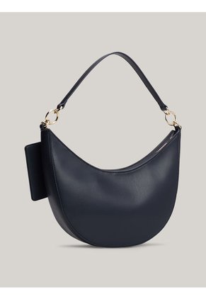 Bolso Blanco De Hombro Con Monotipo Hilfiger Tommy Hilfiger