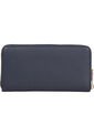 Billetera Azul Grande Con Cremallera Y Monograma TH Tommy Hilfiger de Tommy Hilfiger