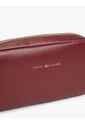 Bolso Rojo Cruzado Essential Con Logo En Bajo Relieve Tommy Hilfiger de Tommy Hilfiger