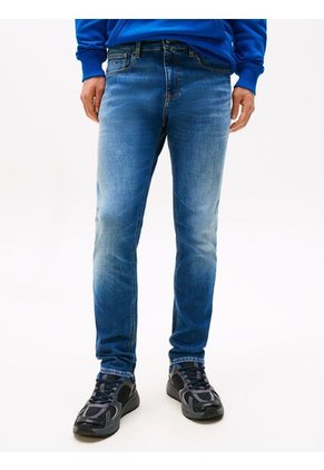 Jeans Azul Scanton Slim Desteñidos Tommy Jeans