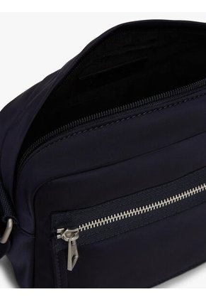 Bolso Azul Cruzado Con Logo Tommy Hilfiger