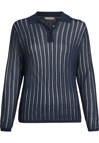 Saco Azul Rayon Cable Tipo Polo Tommy Hilfiger Tommy Hilfiger