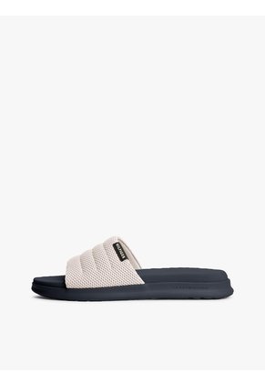 Sandalias Beige De Playa Con Pala Textil Y Suela De Doble Densidad Tommy Hilfiger