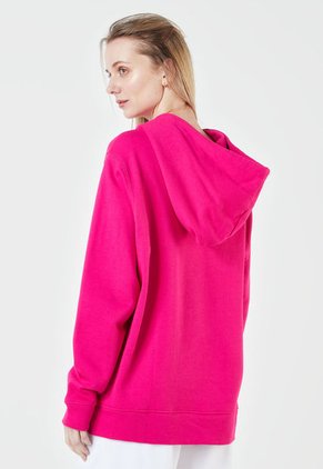 Hoodie Fucsia-Blanco Tommy Hilfiger