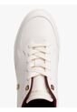 Tenis Blanco En Cuero Con Monograma TH Tommy Hilfiger de Tommy Hilfiger