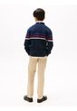 Saco Azul Tejido De Rayas Texturizadas Tommy Hilfiger de Tommy Hilfiger