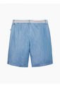 Bermudas Chino Cambray De Corte Sentado Mujer Azul Tommy Hilfiger de Tommy Hilfiger