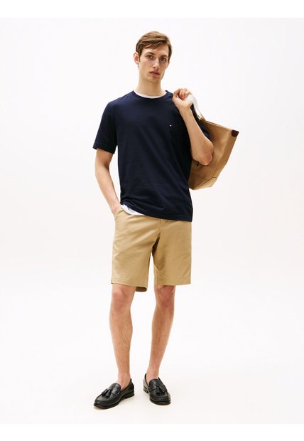 Camiseta Azul Essential De Corte Regular Tommy Hilfiger