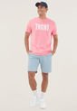 Camiseta Rosa-Blanco Tommy Jeans de Tommy Hilfiger