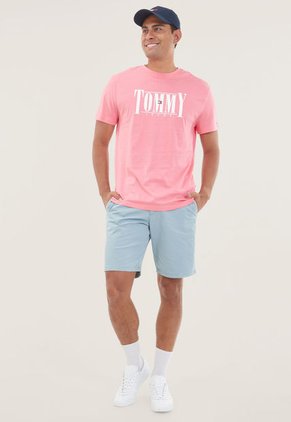 Camiseta Rosa-Blanco Tommy Jeans