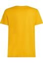 Camiseta Amarilla De Cuello Redondo Con Logo Bordado Tommy Hilfiger de Tommy Hilfiger