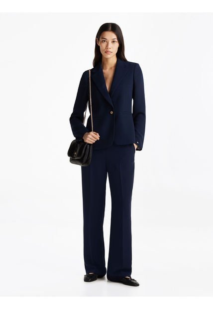 Americana Azul De Botonadura Sencilla Y Corte Slim Tommy Hilfiger