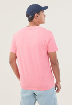 Camiseta Rosa-Blanco Tommy Jeans