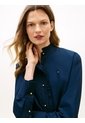 Camisa Multicolor Poplin De Manga Larga Con Cuello De Volantes Tommy Hilfiger de Tommy Hilfiger