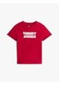 Camiseta Roja Essential De Corte Regular Tommy Jeans de Tommy Hilfiger