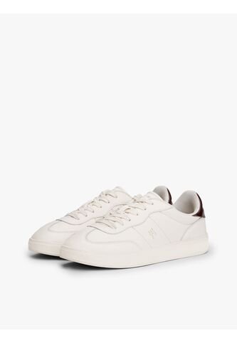 Tenis Blanco Heritage De Cuero Brillante Tommy Hilfiger Tommy Hilfiger