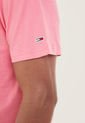 Camiseta Rosa-Blanco-Azul Tommy Jeans de Tommy Hilfiger
