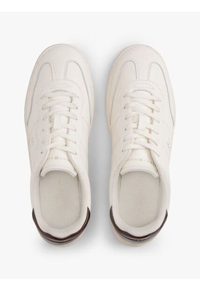 Tenis Blanco Heritage De Cuero Brillante Tommy Hilfiger