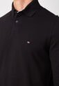 Polo Manga Larga TOMMY HILFIGER Negro de Tommy Hilfiger