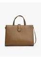 Bolso Café Satchel Con Logo Monograma TH Tommy Hilfiger de Tommy Hilfiger