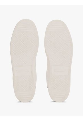 Tenis Blanco Heritage De Cuero Brillante Tommy Hilfiger