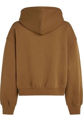 Buzo Beige Con Capota Y Logo Texturizado Tommy Hilfiger