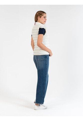 Chaleco Blanco Acolchado Con Logo Bordado Tommy Hilfiger Tommy Hilfiger