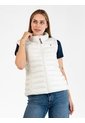 Chaleco Blanco Acolchado Con Logo Bordado Tommy Hilfiger de Tommy Hilfiger
