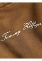 Buzo Beige Con Capota Y Logo Texturizado Tommy Hilfiger de Tommy Hilfiger