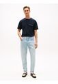 Camiseta Azul Global Stripe Con Bolsillo Tommy Hilfiger de Tommy Hilfiger