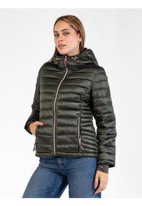 Chaqueta Verde Packable Ligera Tommy Hilfiger