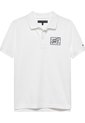 Polo Blanco Para Niño Varsity Con Logo Gráfico Tommy Hilfiger de Tommy Hilfiger