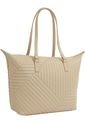 Bolso Beige Poppy Con Logo Metálico Tommy Hilfiger de Tommy Hilfiger