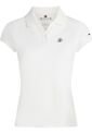 Polo Blanco De Corte Slim Con Logo Script Tommy Hilfiger de Tommy Hilfiger