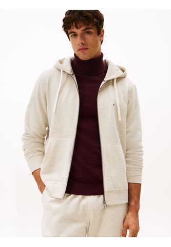 Buzo Gris De Felpa Con Capota Y Cremallera Tommy Hilfiger Tommy Hilfiger