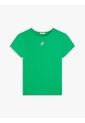 Camiseta Verde De Punto Con Logo Texturizado Tommy Hilfiger de Tommy Hilfiger