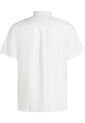 Camisa Blanca Flex Poplin Solid De Manga Corta Tommy Hilfiger de Tommy Hilfiger
