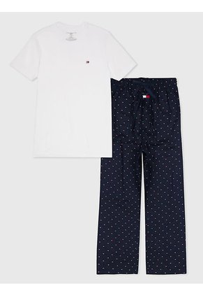 Conjunto De Pijama Para Hombre Azul Tommy Hilfiger