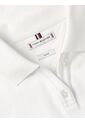 Polo Blanco De Corte Slim Con Logo Script Tommy Hilfiger de Tommy Hilfiger