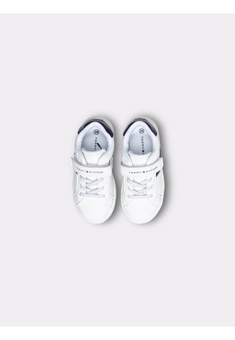 Tenis Blanco Tommy Hilfiger Con Velcro Tommy Hilfiger Tommy Hilfiger