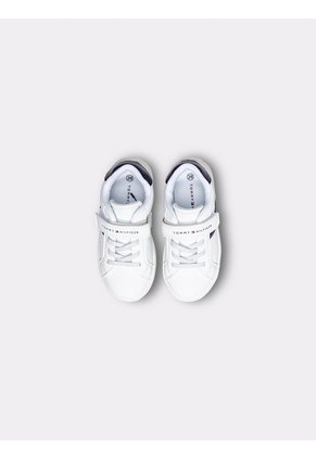 Tenis Blanco Tommy Hilfiger Con Velcro Tommy Hilfiger