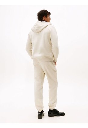 Buzo Gris De Felpa Con Capota Y Cremallera Tommy Hilfiger