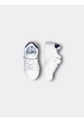Tenis Blanco Tommy Hilfiger Con Velcro Tommy Hilfiger