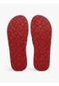 Sandalias Rojo Con Tiras De Tejido Trenzado Tommy Hilfiger de Tommy Hilfiger