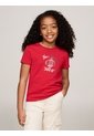 Camiseta Con Para Niña Logotipo Metalizado Tommy Hilfiger de Tommy Hilfiger