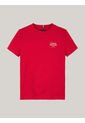 Camiseta Niño Roja Con Logo Gráfico En El Pecho Tommy Hilfiger de Tommy Hilfiger