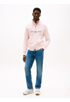 Tenis Blanco Con Malla Y Logo Tommy Hilfiger