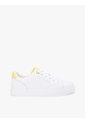 Tenis Blanco De Cuero Con Logo Metalizado Tommy Hilfiger de Tommy Hilfiger
