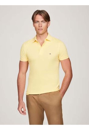 Polo Amarillo Slim 1985 Tommy Hilfiger
