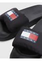 Sandalias Con Pala Acolchada Negro Tommy Hilfiger de Tommy Hilfiger